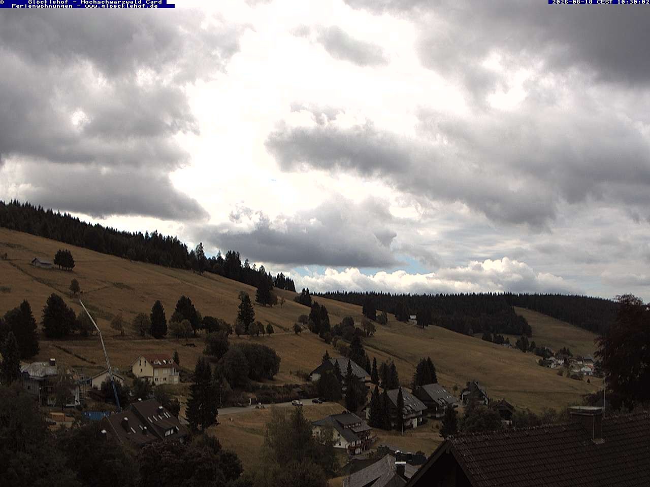 Archiv Foto Webcam Todtnau: Pension Glöcklehof