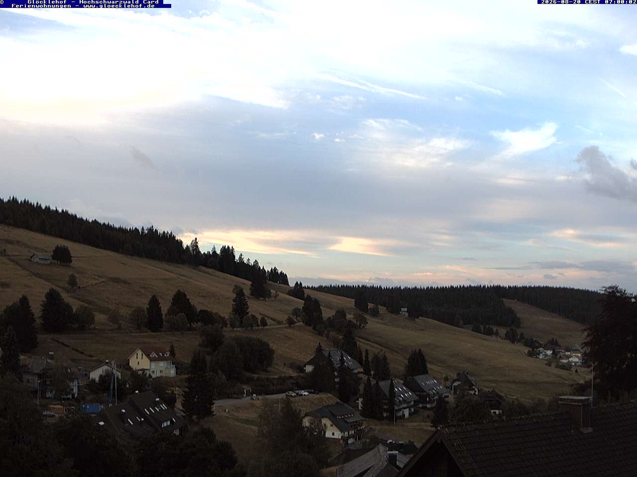 Archiv Foto Webcam Todtnau: Pension Glöcklehof