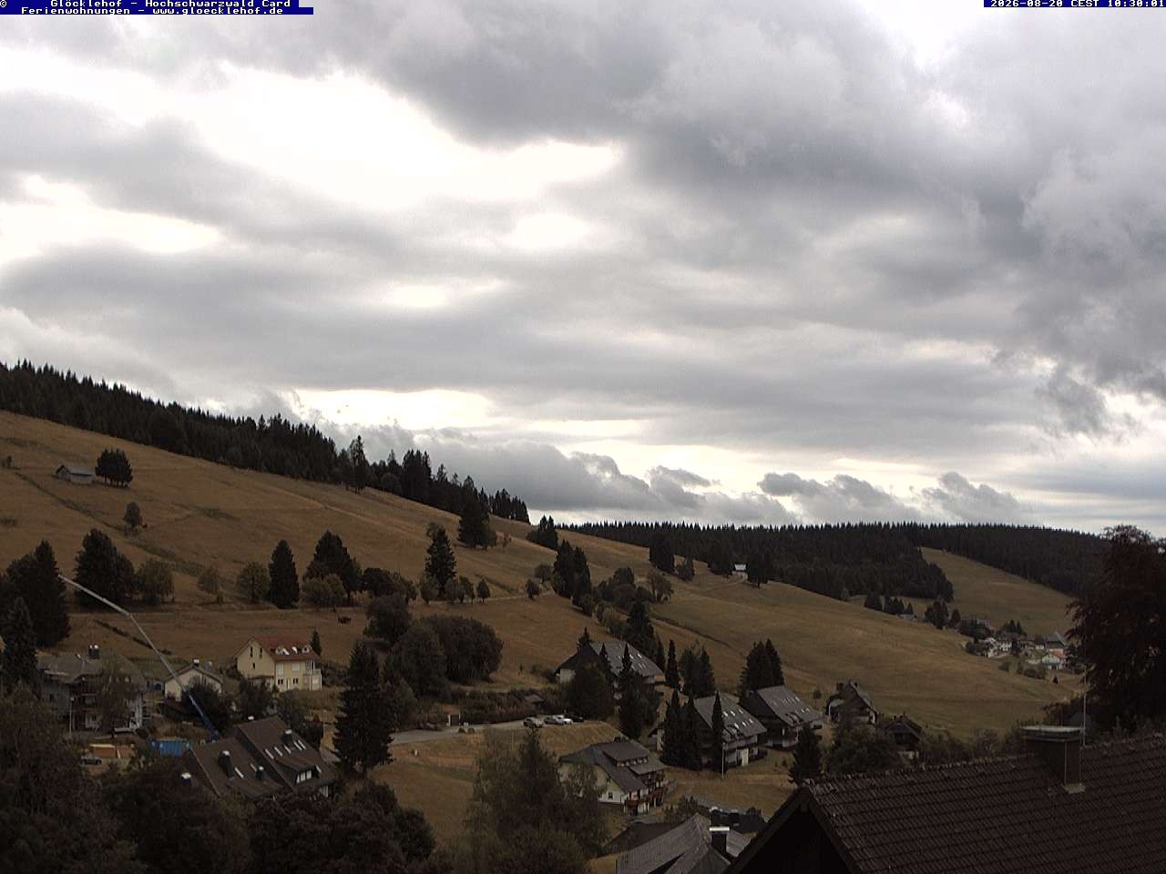 Archiv Foto Webcam Todtnau: Pension Glöcklehof