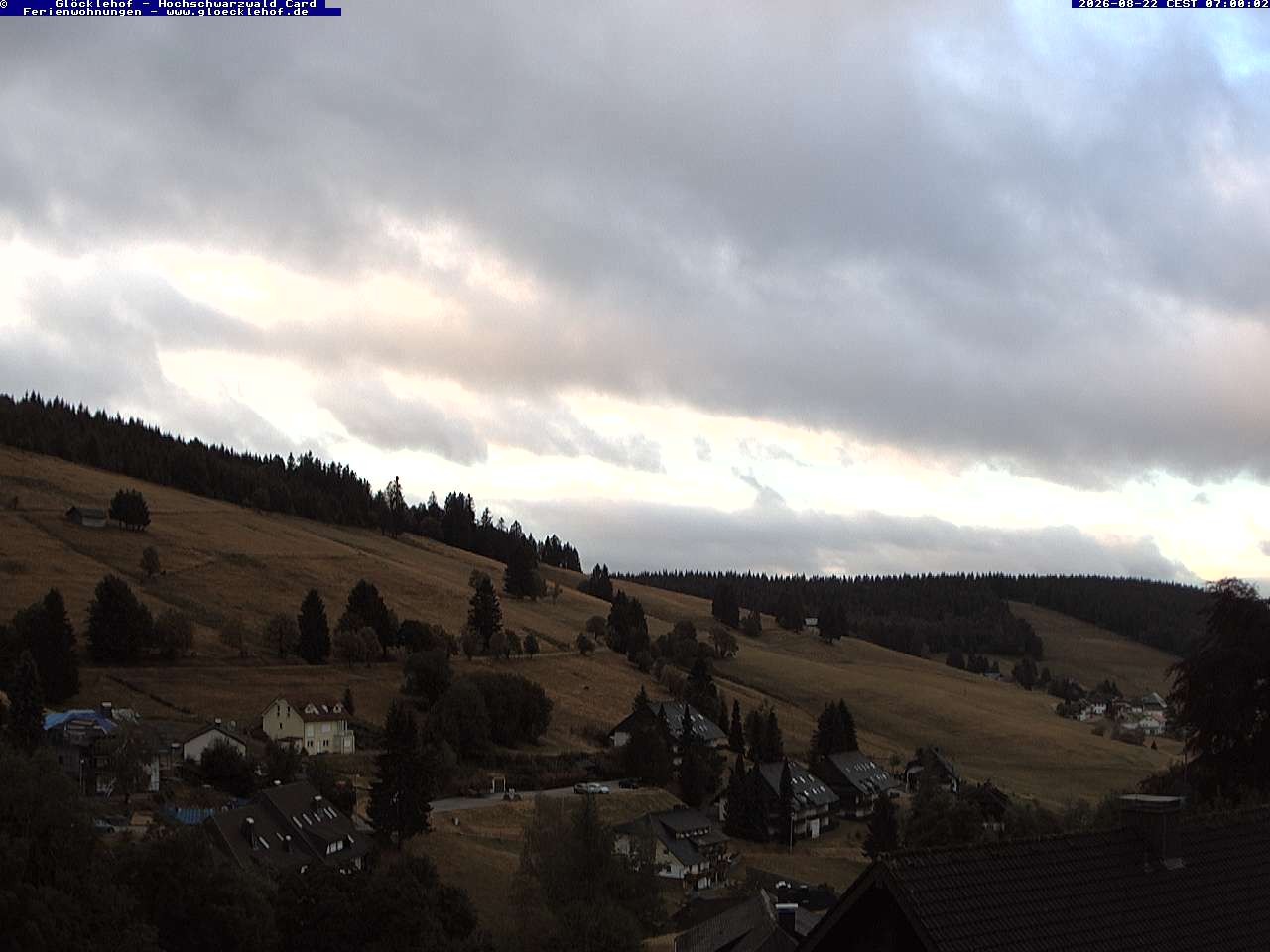Archived image Webcam Todtnau: guest house Glöcklehof