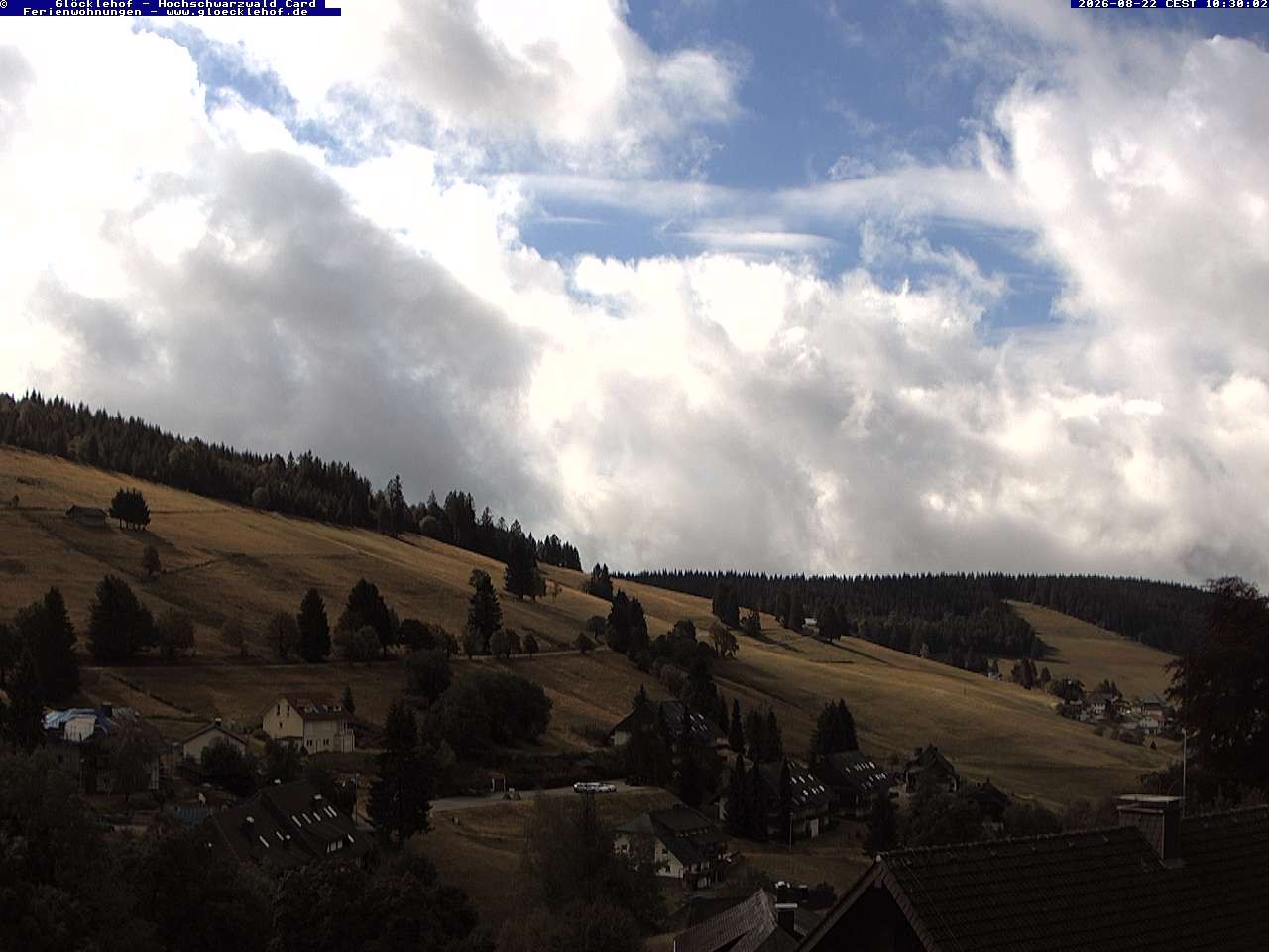 Archived image Webcam Todtnau: guest house Glöcklehof