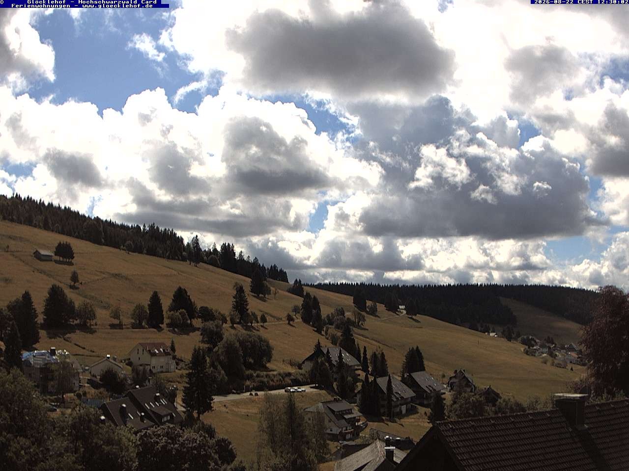 Archived image Webcam Todtnau: guest house Glöcklehof