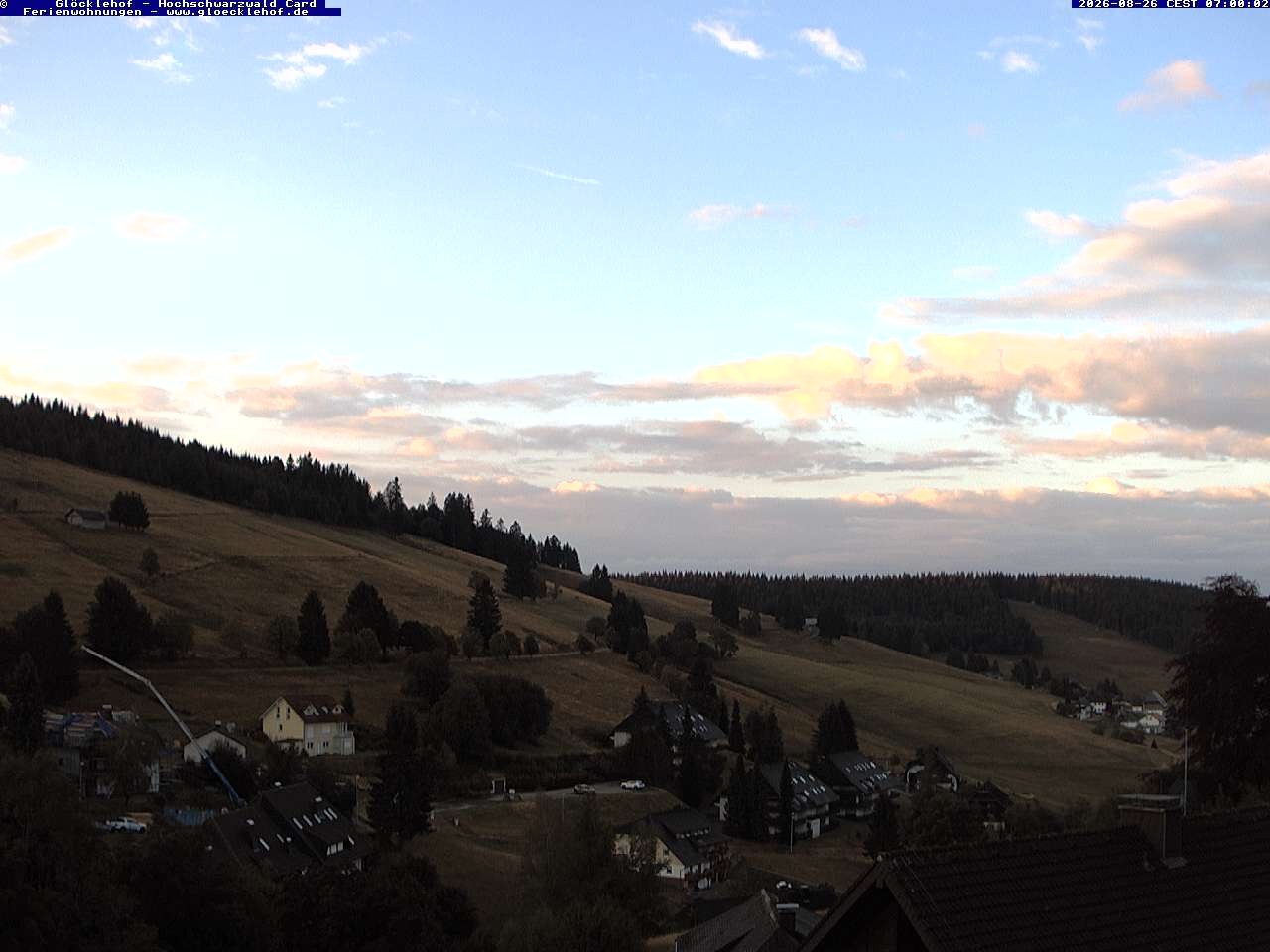 Archiv Foto Webcam Todtnau: Pension Glöcklehof