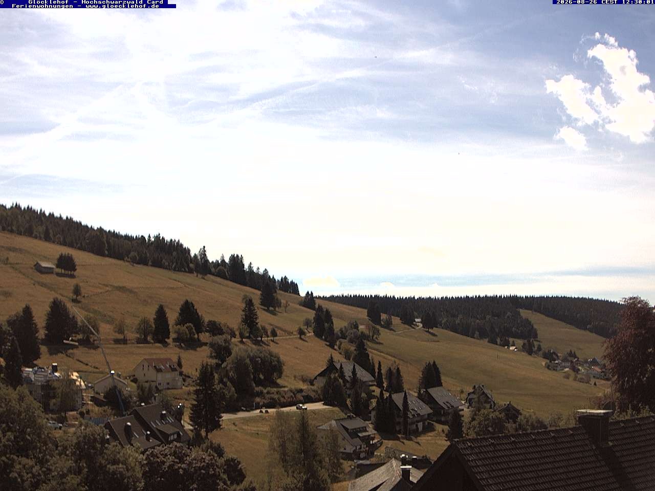 Archiv Foto Webcam Todtnau: Pension Glöcklehof
