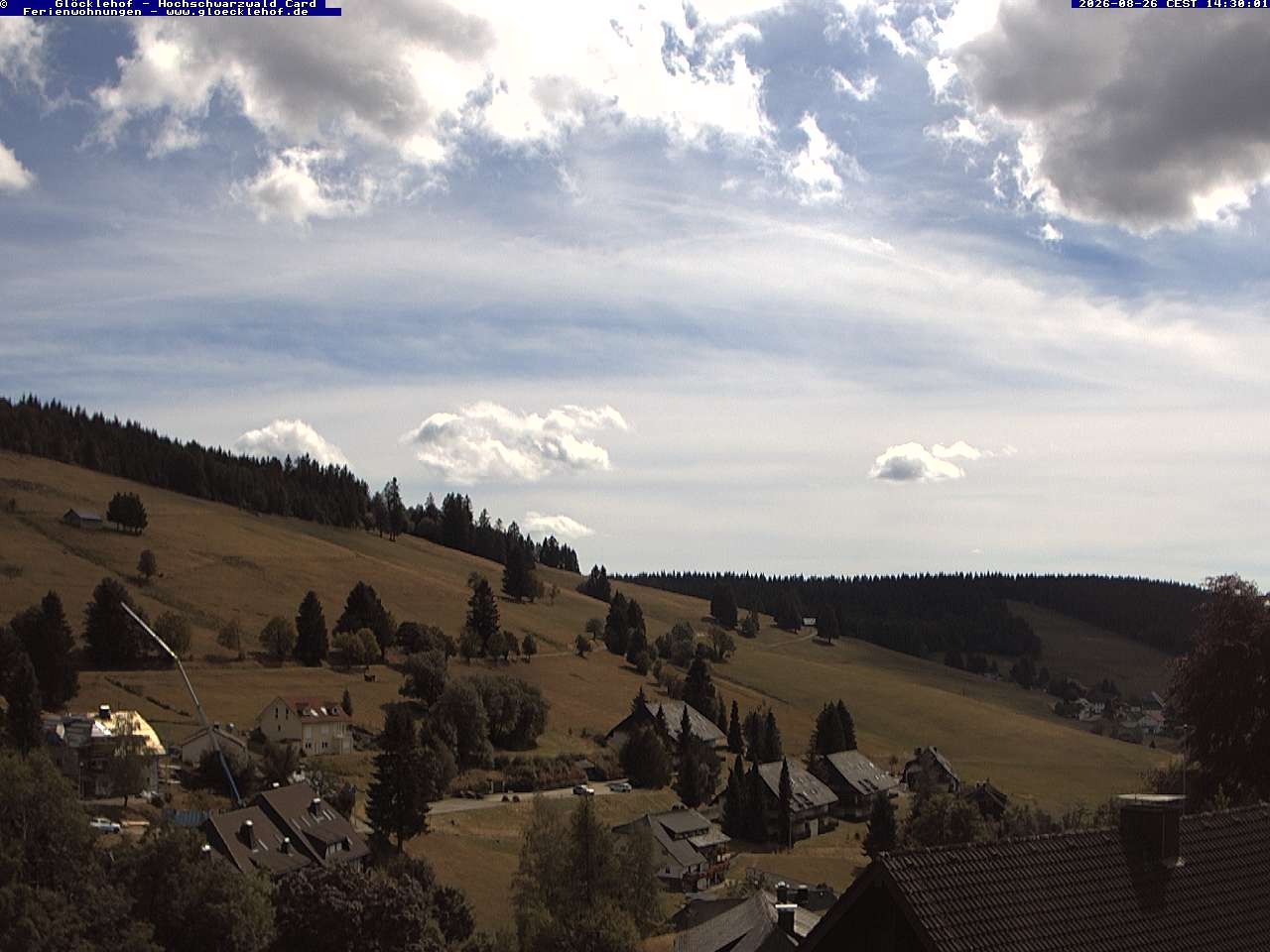 Archiv Foto Webcam Todtnau: Pension Glöcklehof