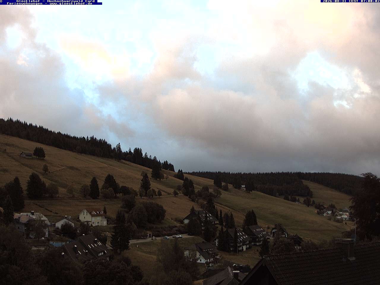 Archived image Webcam Todtnau: guest house Glöcklehof