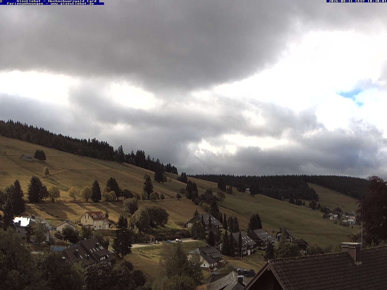 Archived image Webcam Todtnau: guest house Glöcklehof