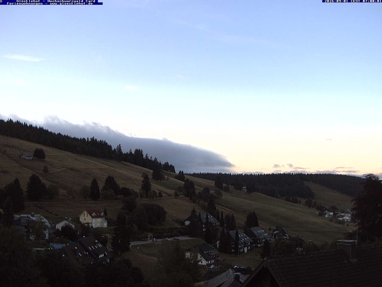 Archiv Foto Webcam Todtnau: Pension Glöcklehof