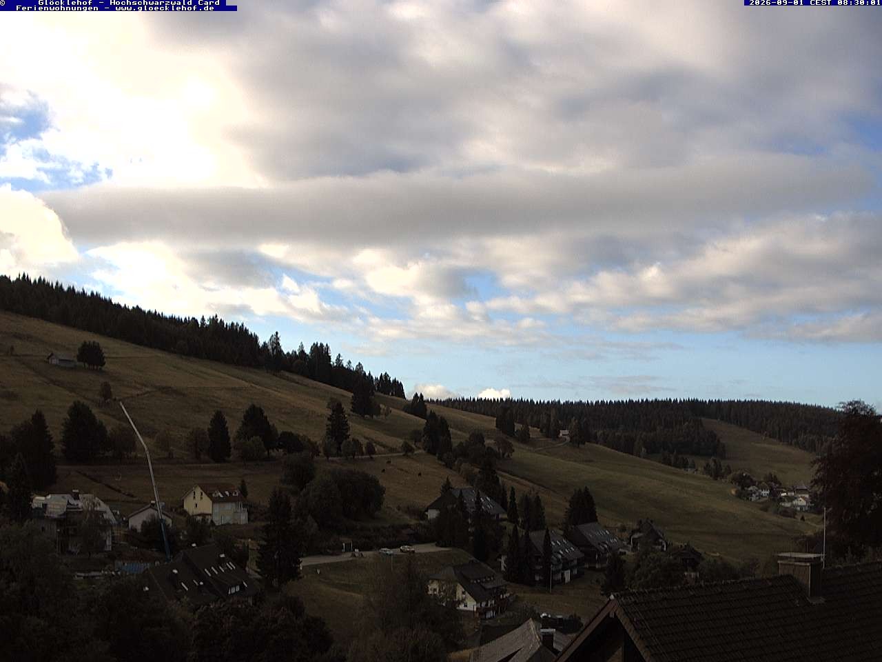 Archiv Foto Webcam Todtnau: Pension Glöcklehof