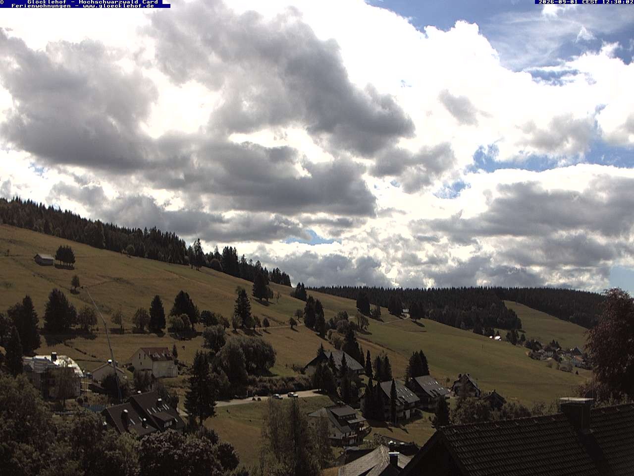 Archiv Foto Webcam Todtnau: Pension Glöcklehof