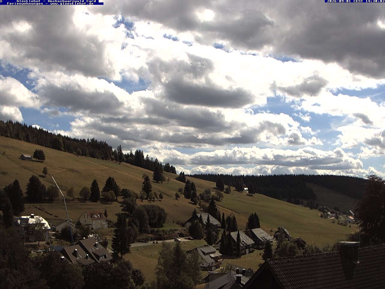 Archiv Foto Webcam Todtnau: Pension Glöcklehof