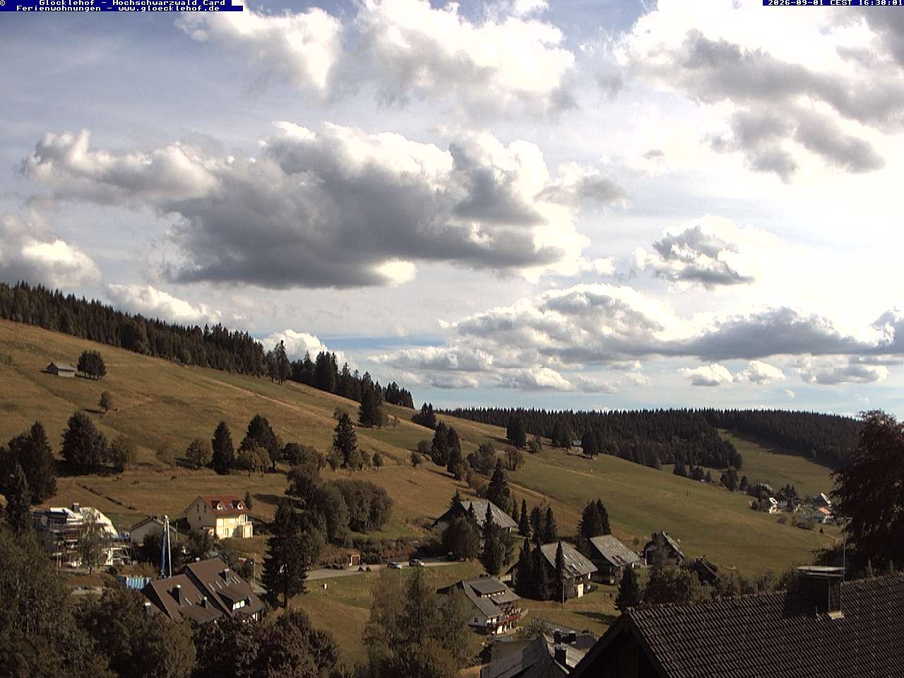 Archiv Foto Webcam Todtnau: Pension Glöcklehof