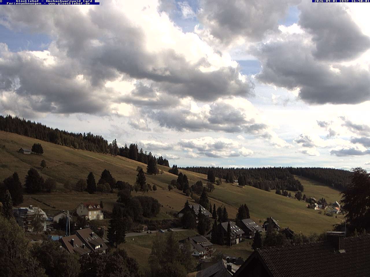 Archiv Foto Webcam Todtnau: Pension Glöcklehof