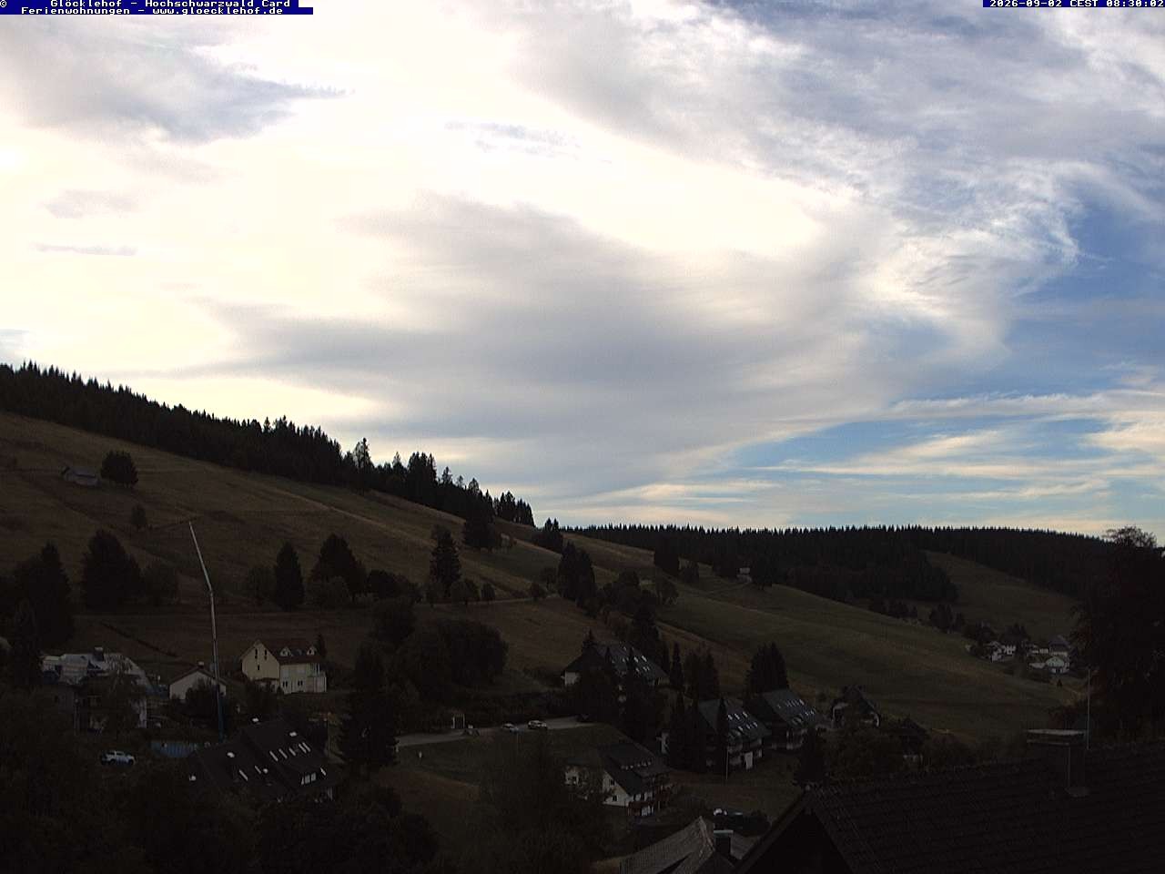 Archiv Foto Webcam Todtnau: Pension Glöcklehof
