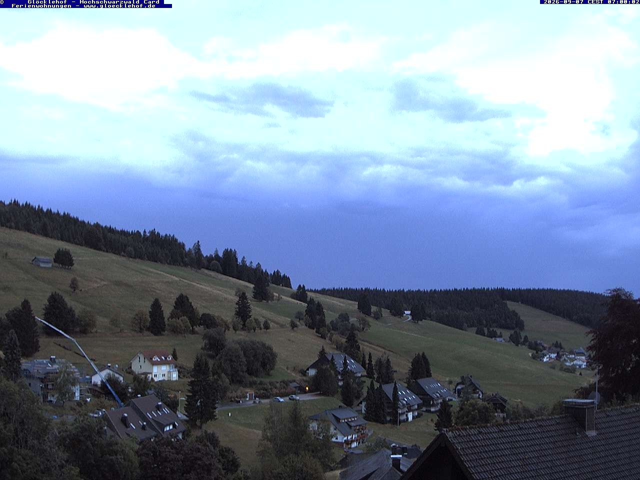 Archiv Foto Webcam Todtnau: Pension Glöcklehof