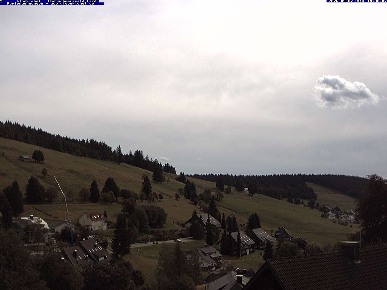 Archiv Foto Webcam Todtnau: Pension Glöcklehof