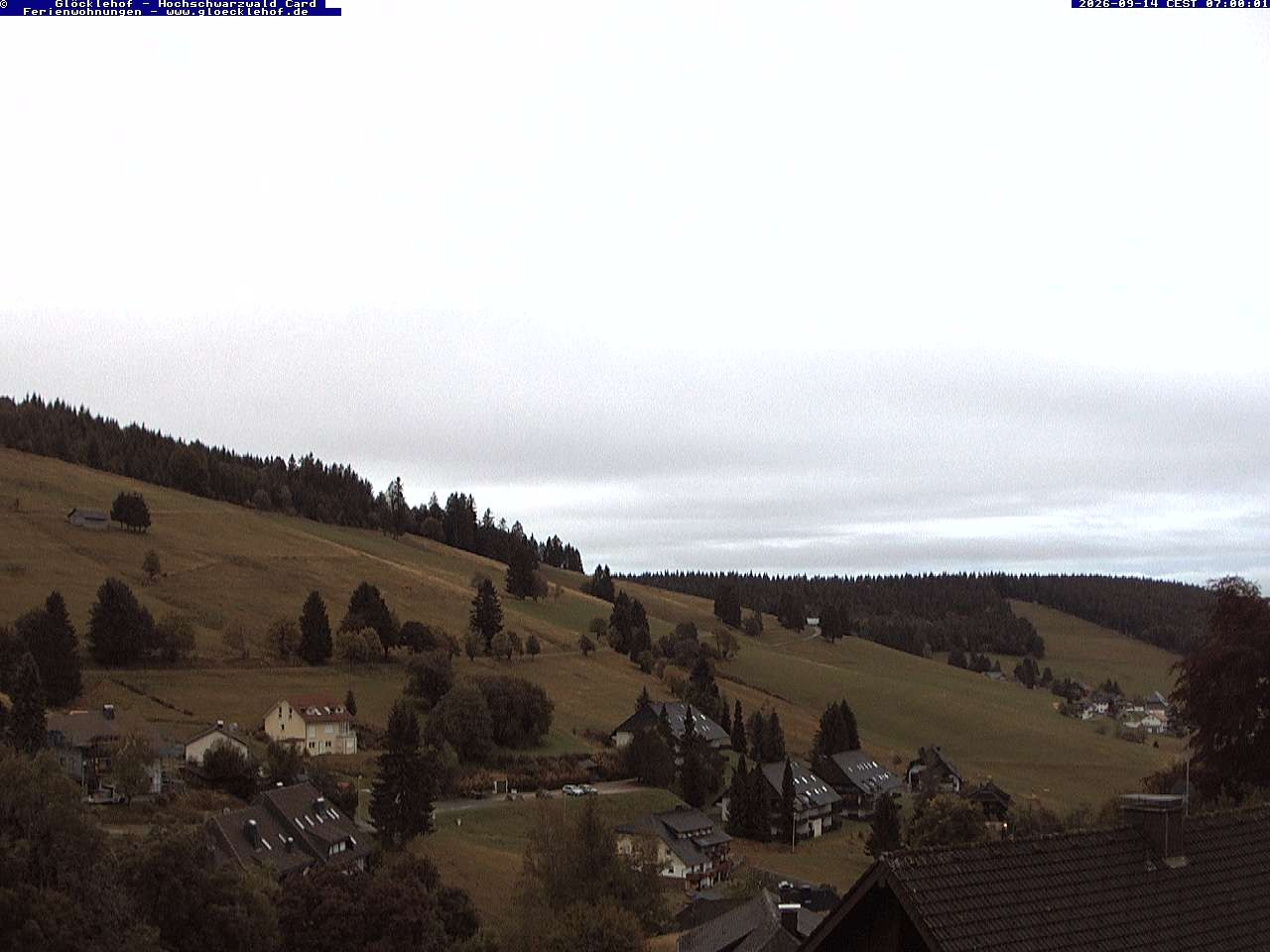 Archived image Webcam Todtnau: guest house Glöcklehof