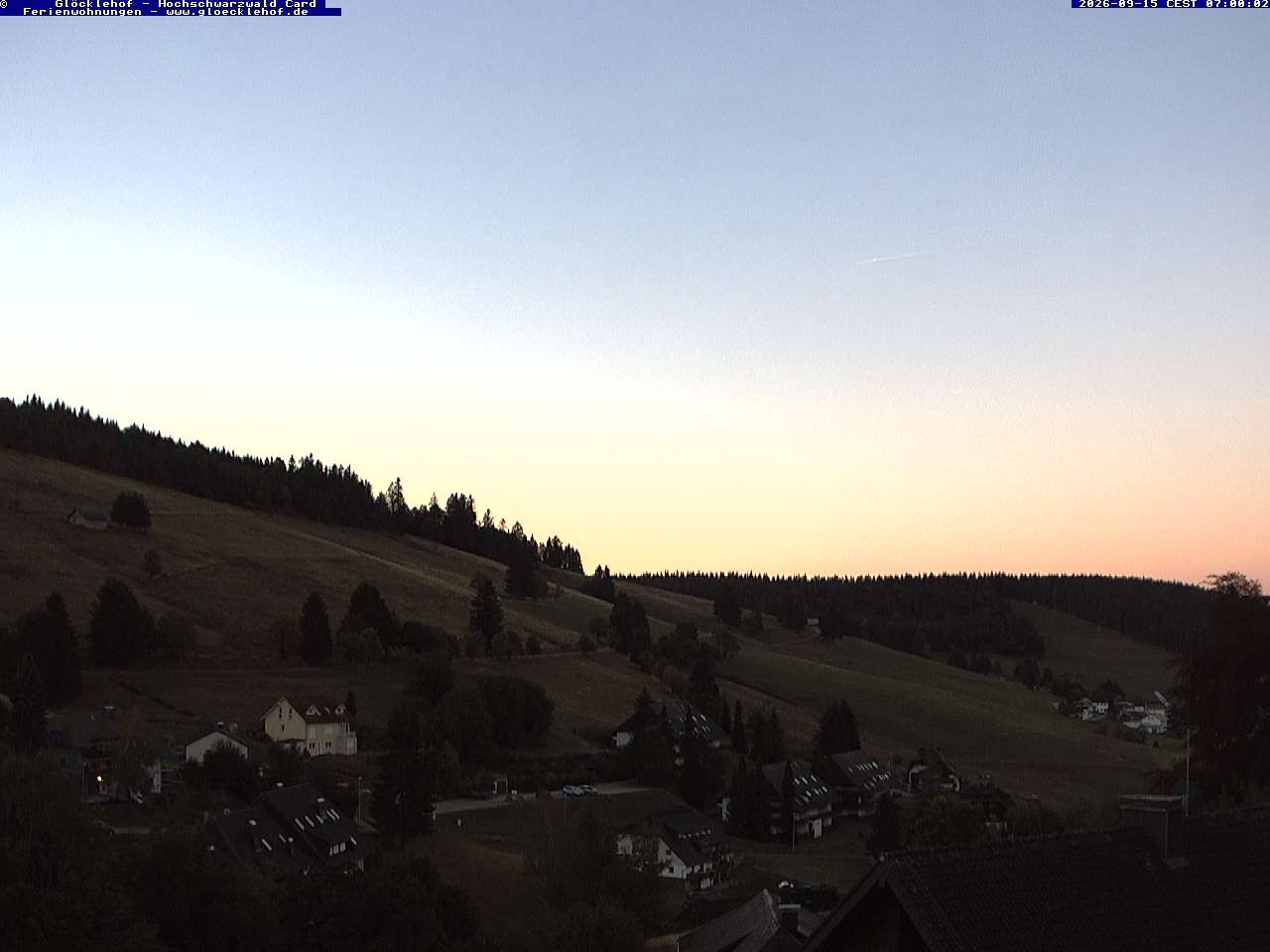 Archiv Foto Webcam Todtnau: Pension Glöcklehof