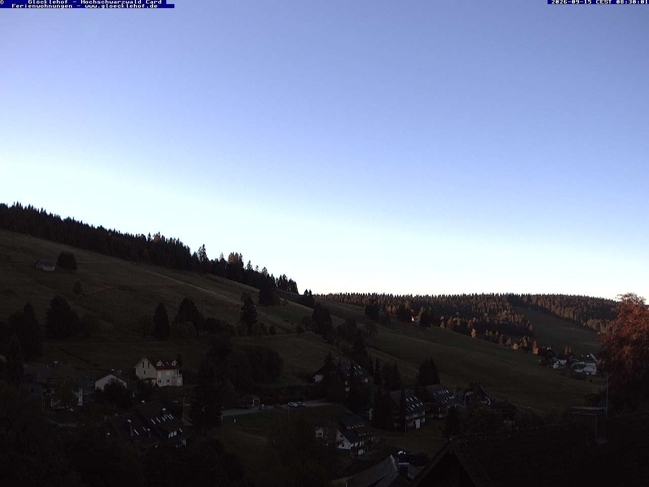 Archiv Foto Webcam Todtnau: Pension Glöcklehof