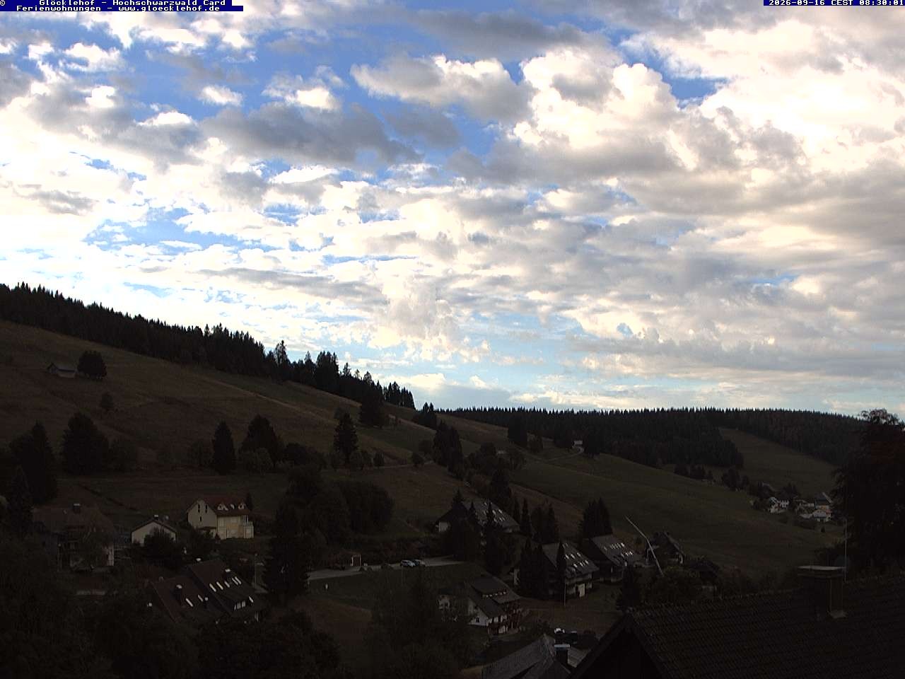 Archiv Foto Webcam Todtnau: Pension Glöcklehof