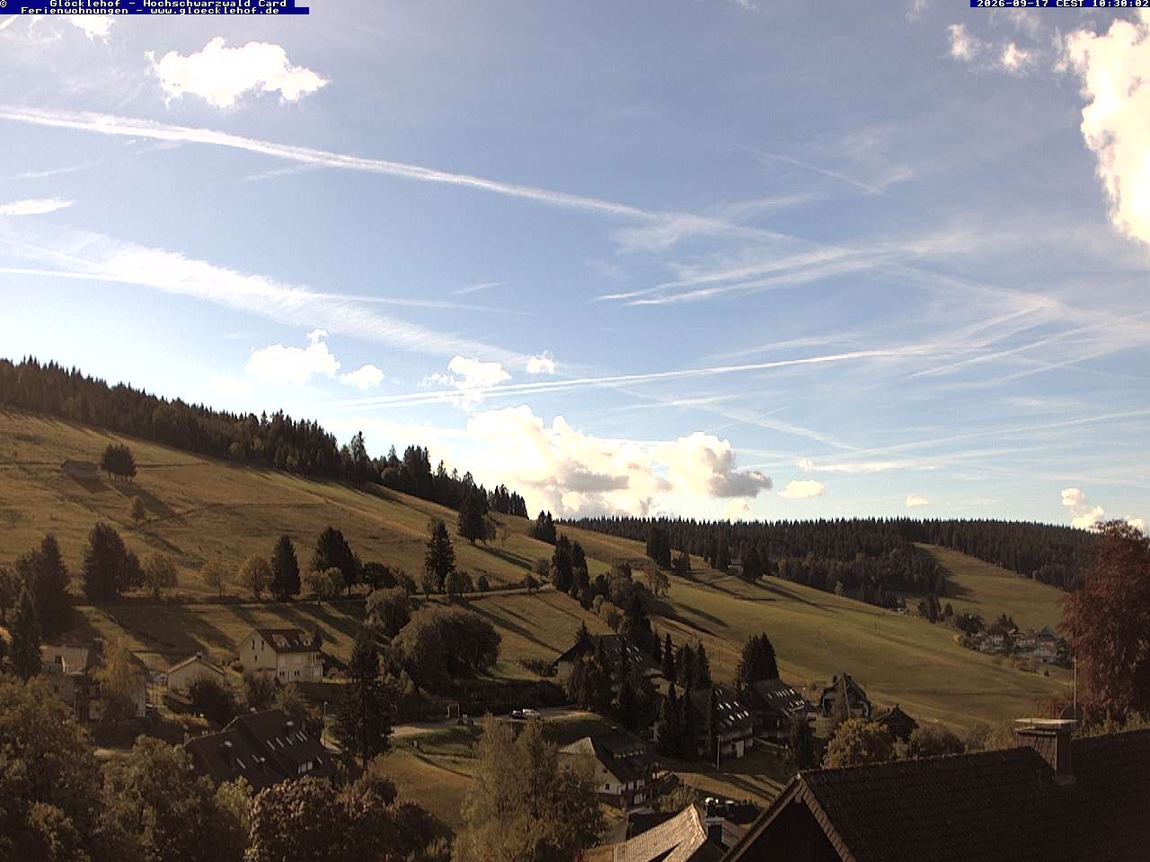 Archived image Webcam Todtnau: guest house Glöcklehof