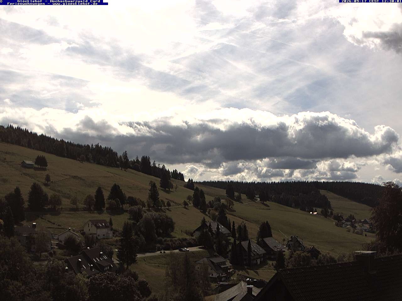 Archived image Webcam Todtnau: guest house Glöcklehof