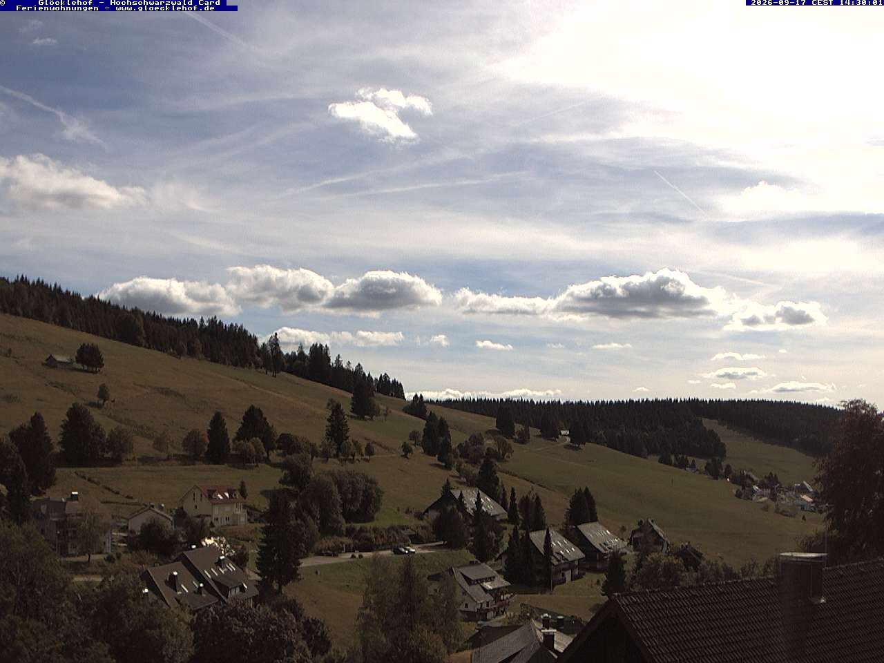 Archived image Webcam Todtnau: guest house Glöcklehof