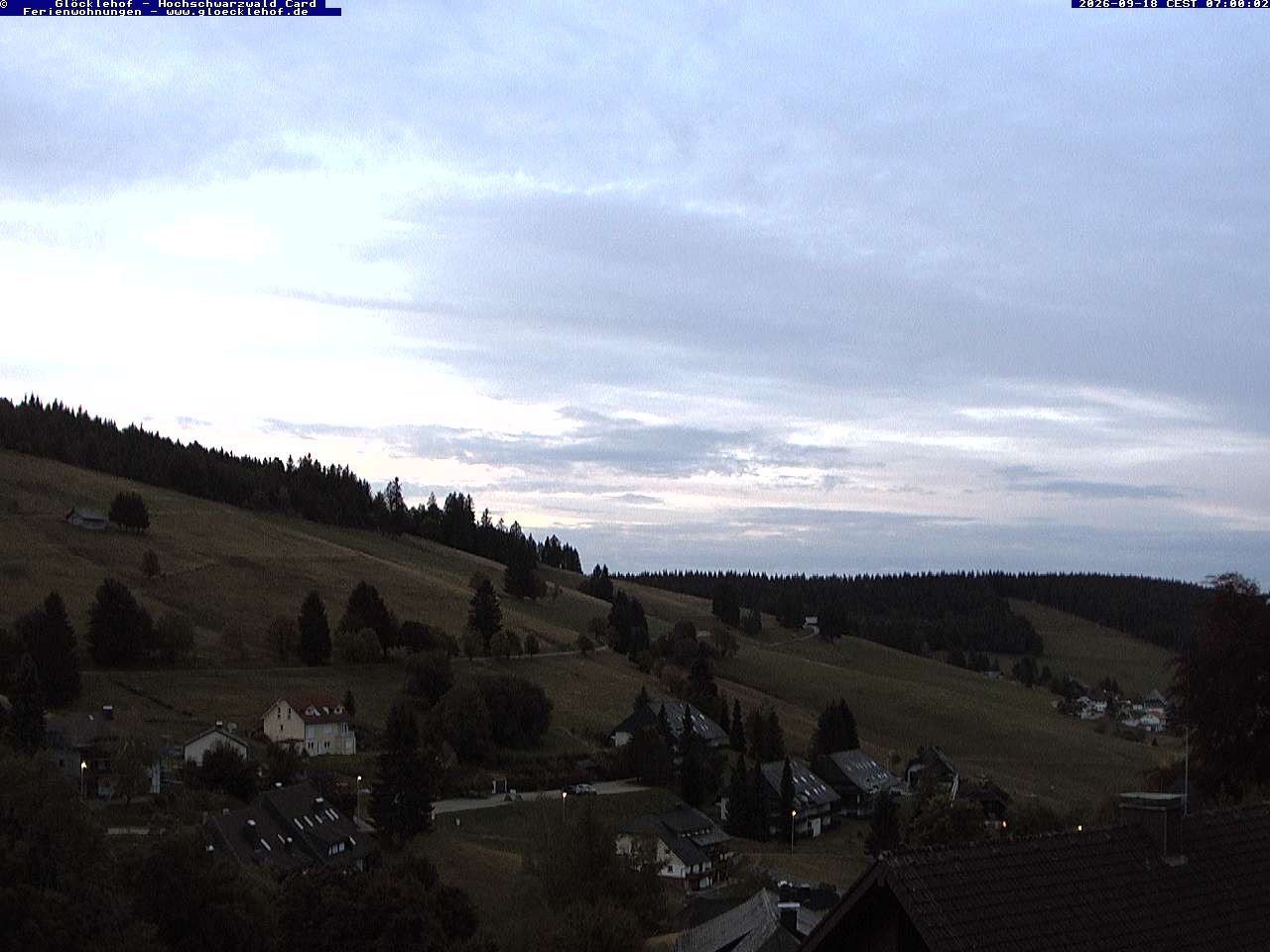 Archiv Foto Webcam Todtnau: Pension Glöcklehof