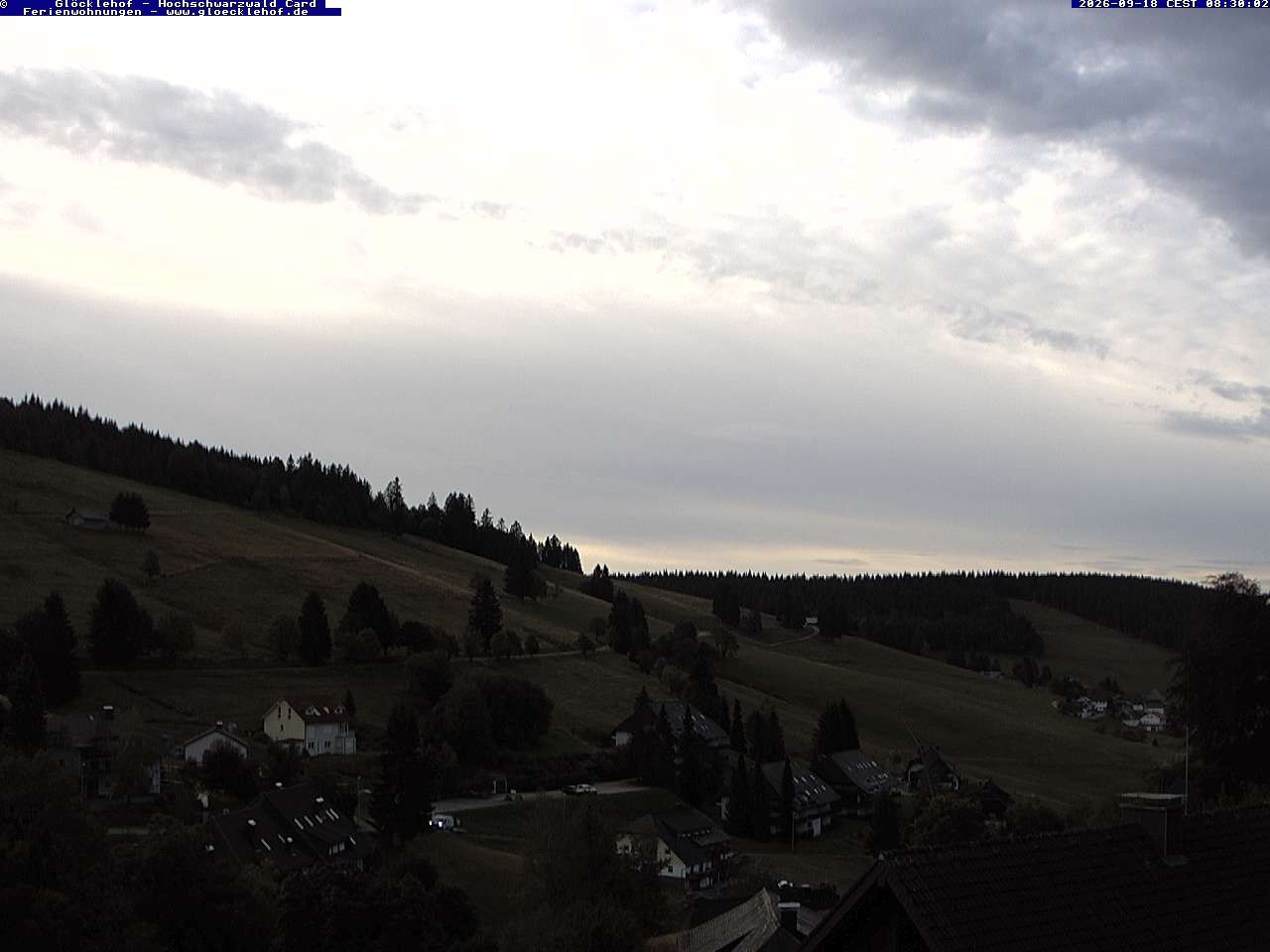 Archiv Foto Webcam Todtnau: Pension Glöcklehof