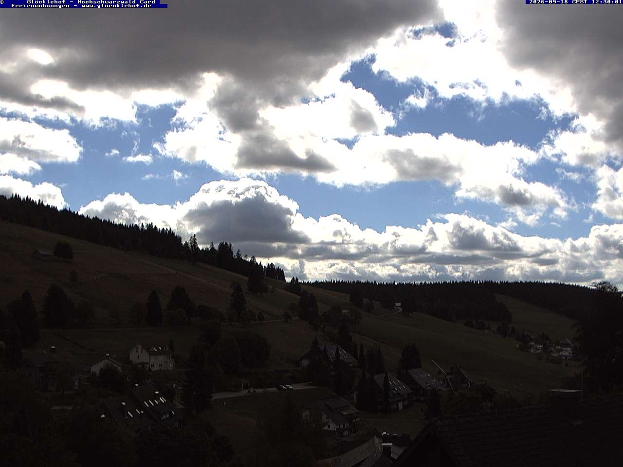 Archiv Foto Webcam Todtnau: Pension Glöcklehof
