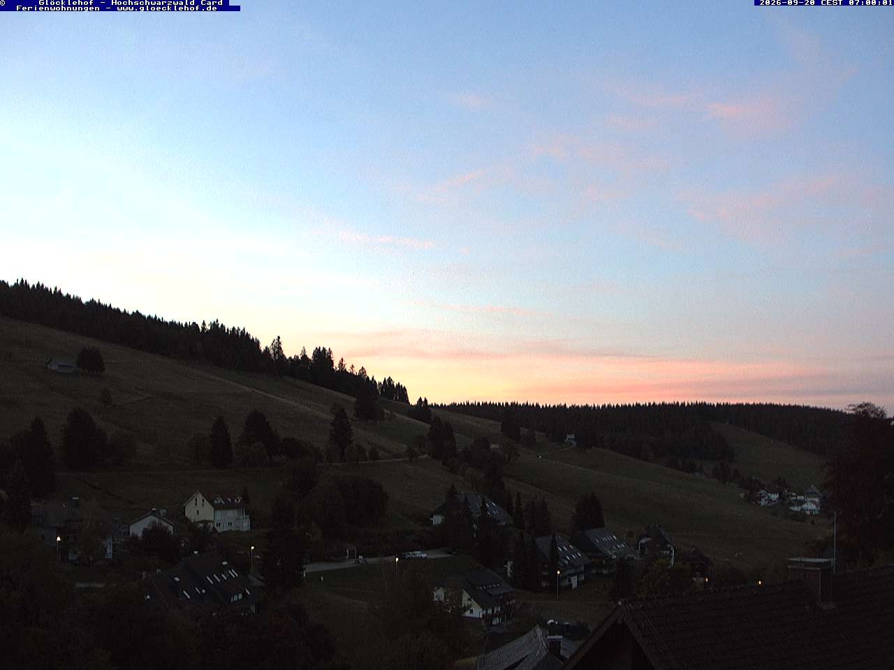 Archiv Foto Webcam Todtnau: Pension Glöcklehof