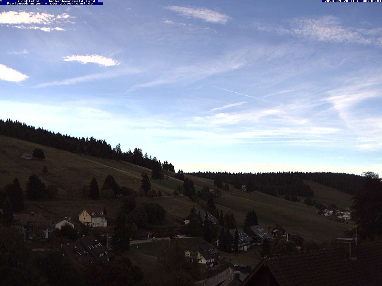 Archiv Foto Webcam Todtnau: Pension Glöcklehof