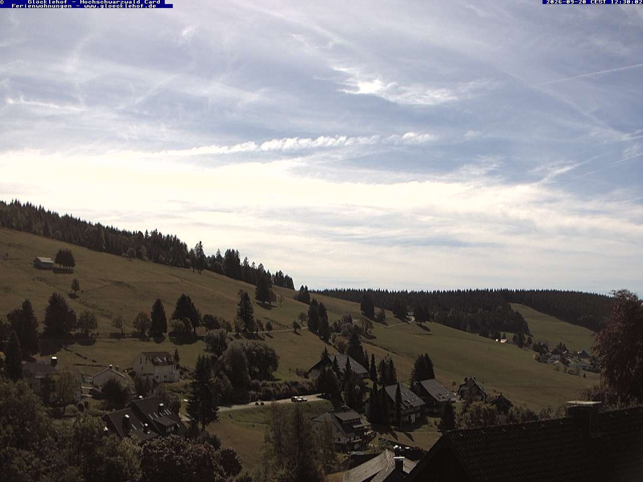 Archiv Foto Webcam Todtnau: Pension Glöcklehof