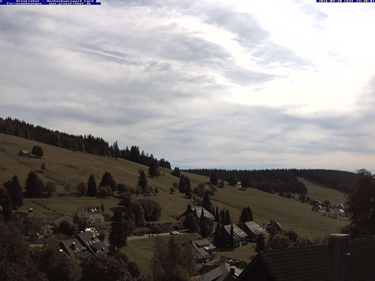 Archiv Foto Webcam Todtnau: Pension Glöcklehof