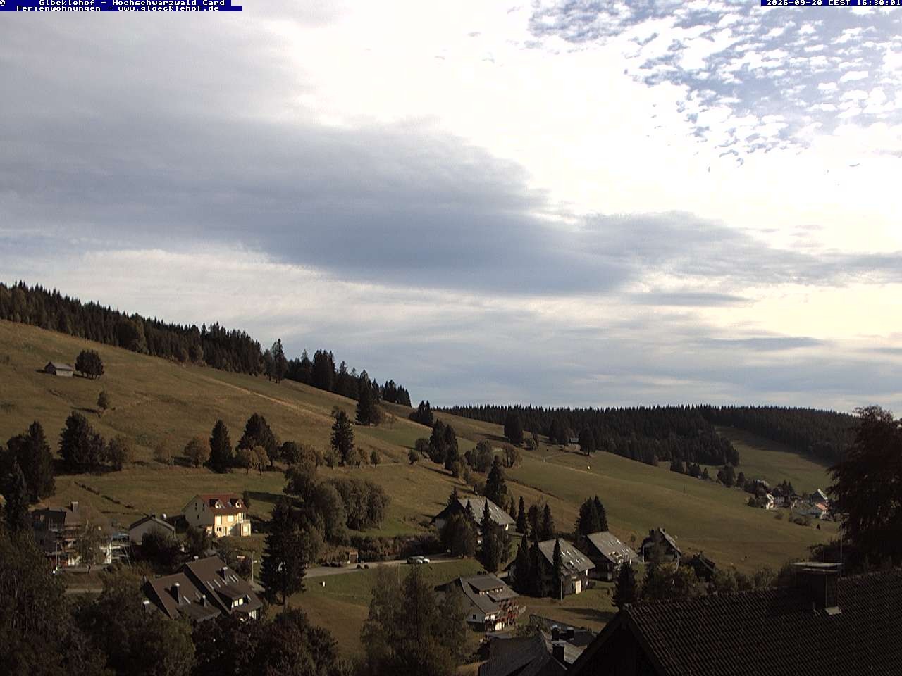 Archiv Foto Webcam Todtnau: Pension Glöcklehof