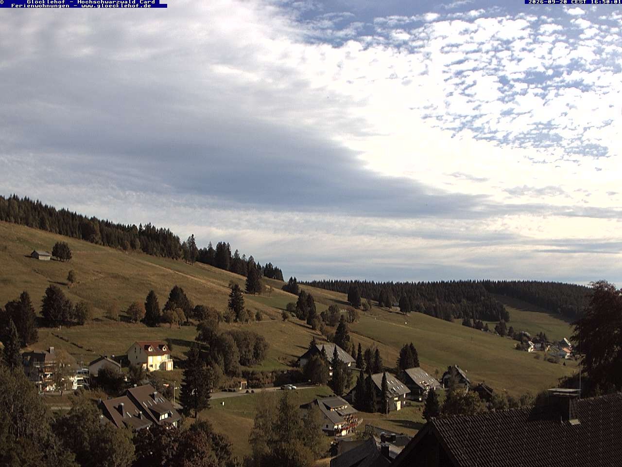Archiv Foto Webcam Todtnau: Pension Glöcklehof