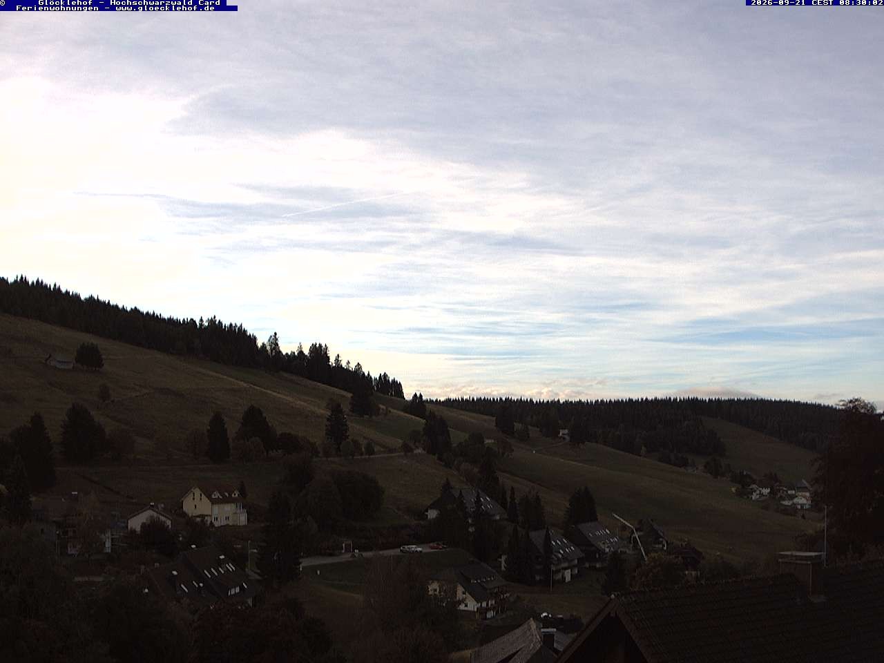 Archiv Foto Webcam Todtnau: Pension Glöcklehof
