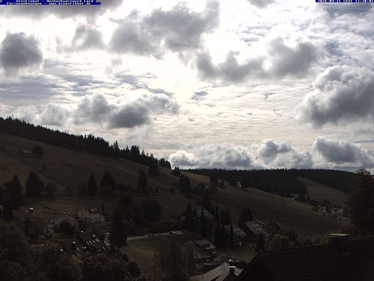 Archiv Foto Webcam Todtnau: Pension Glöcklehof