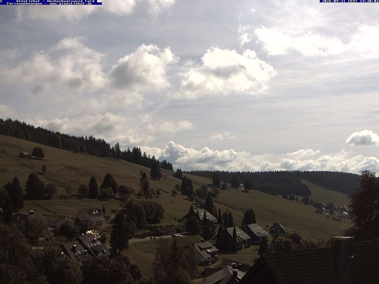 Archiv Foto Webcam Todtnau: Pension Glöcklehof