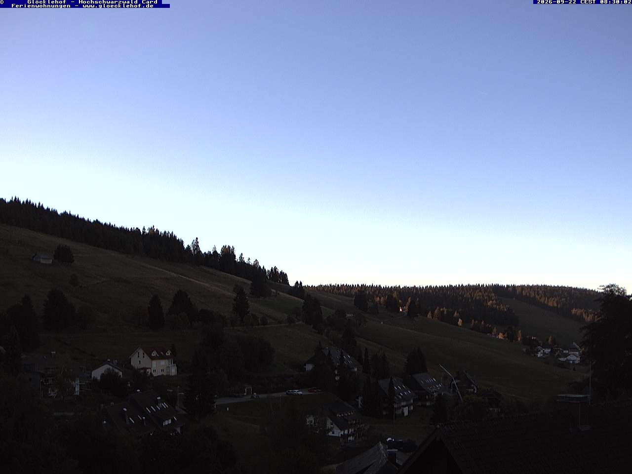 Archiv Foto Webcam Todtnau: Pension Glöcklehof