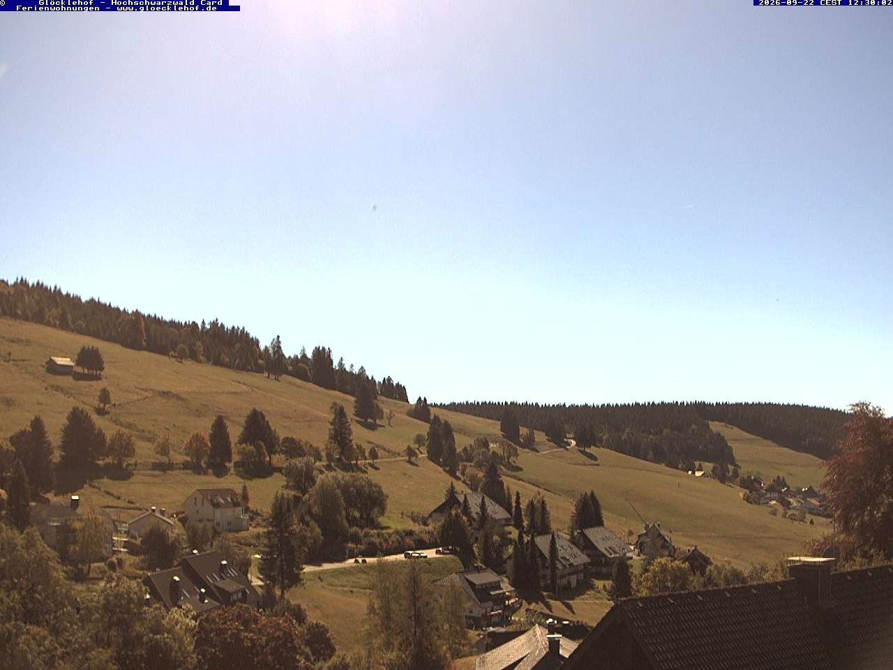 Archiv Foto Webcam Todtnau: Pension Glöcklehof