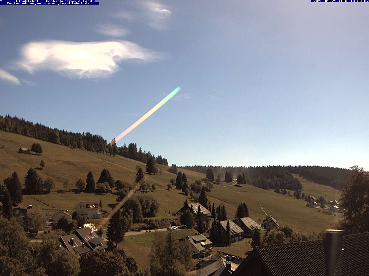 Archiv Foto Webcam Todtnau: Pension Glöcklehof
