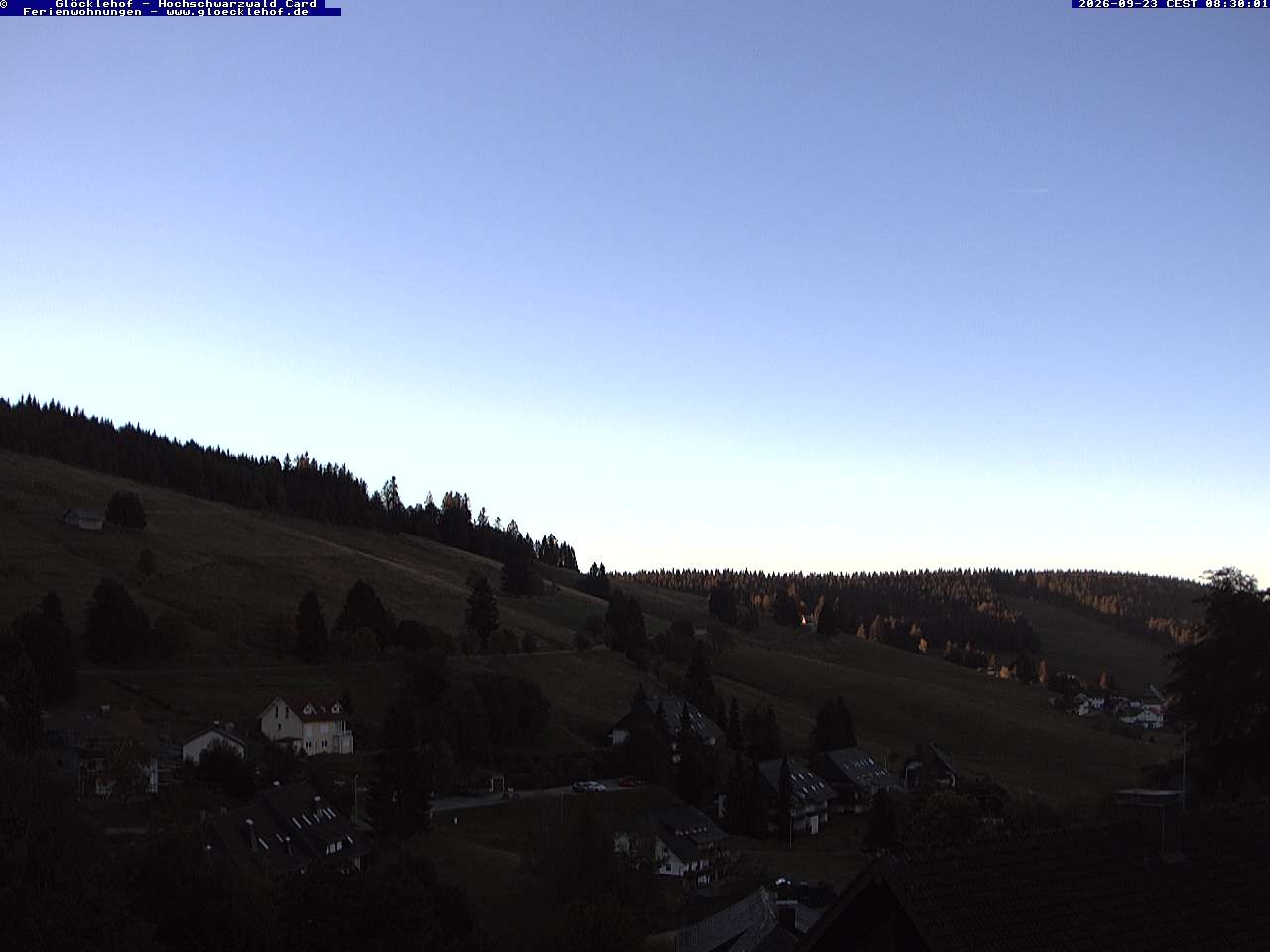 Archiv Foto Webcam Todtnau: Pension Glöcklehof