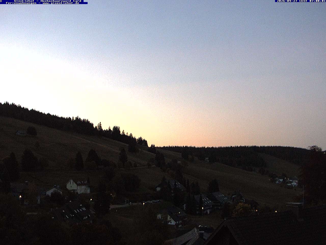 Archiv Foto Webcam Todtnau: Pension Glöcklehof