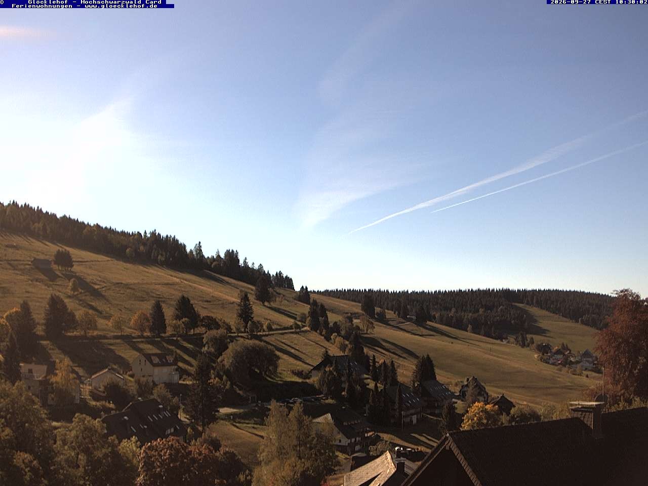 Archiv Foto Webcam Todtnau: Pension Glöcklehof