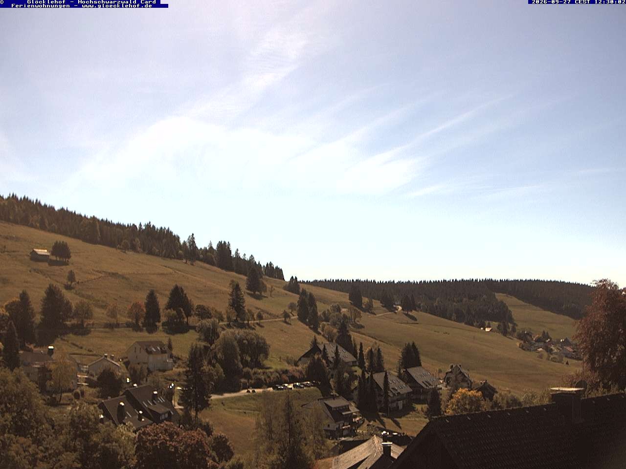 Archiv Foto Webcam Todtnau: Pension Glöcklehof