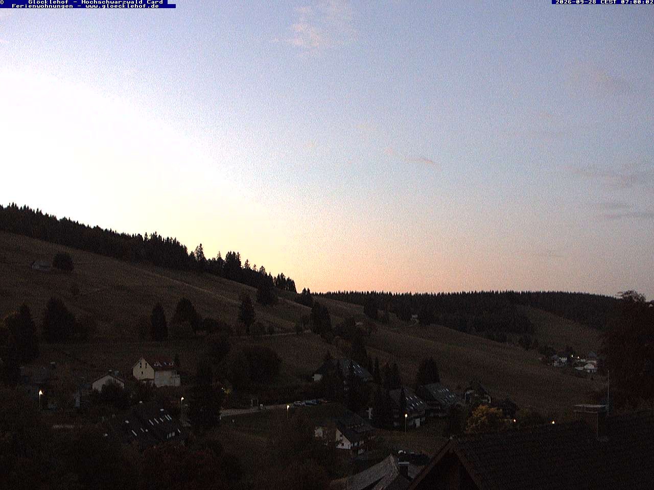 Archived image Webcam Todtnau: guest house Glöcklehof