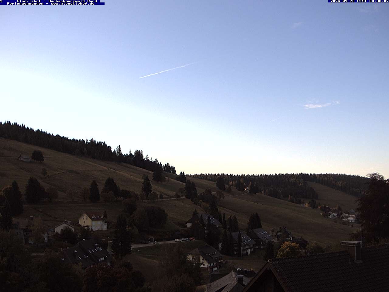 Archived image Webcam Todtnau: guest house Glöcklehof