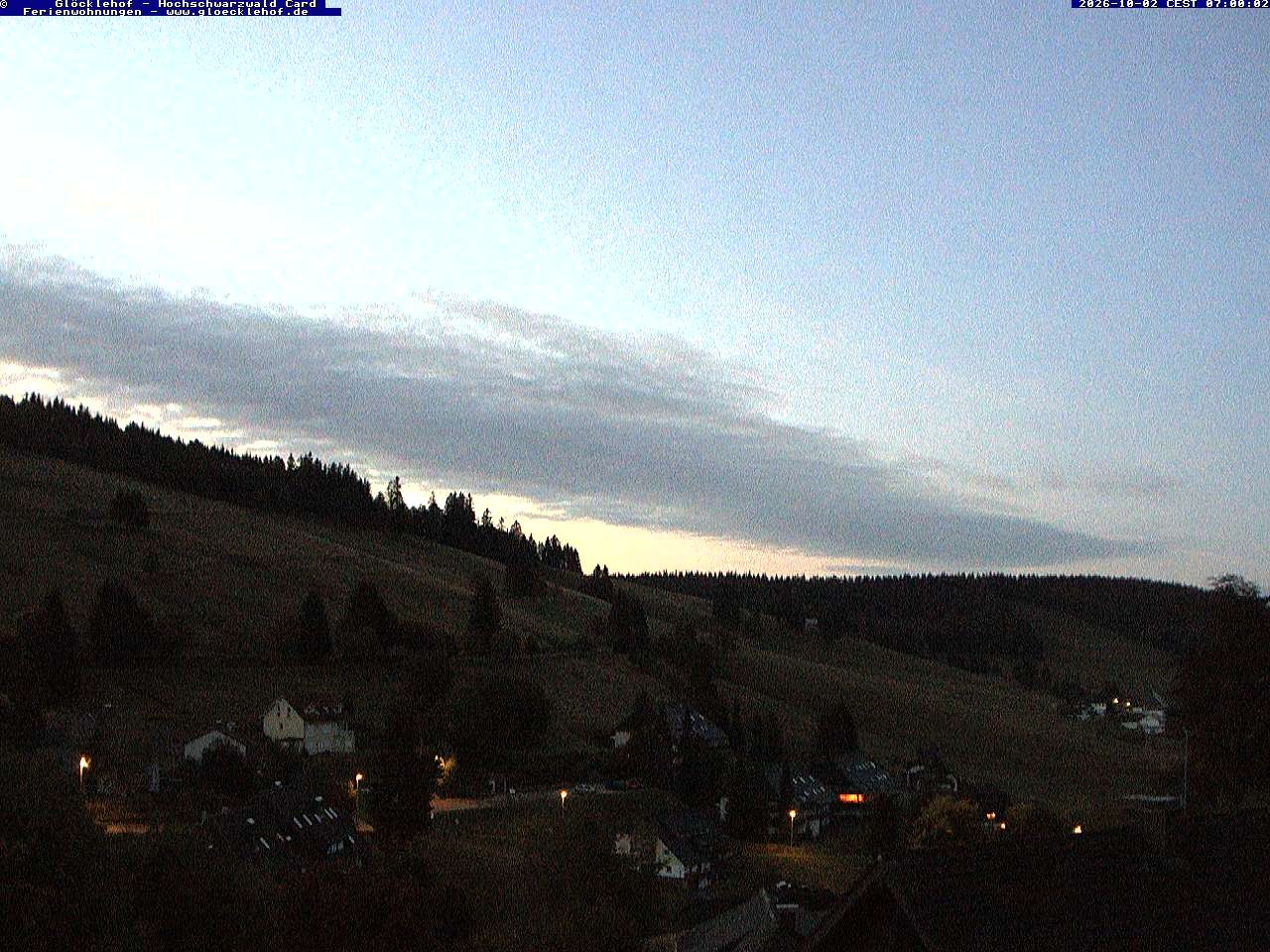Archiv Foto Webcam Todtnau: Pension Glöcklehof