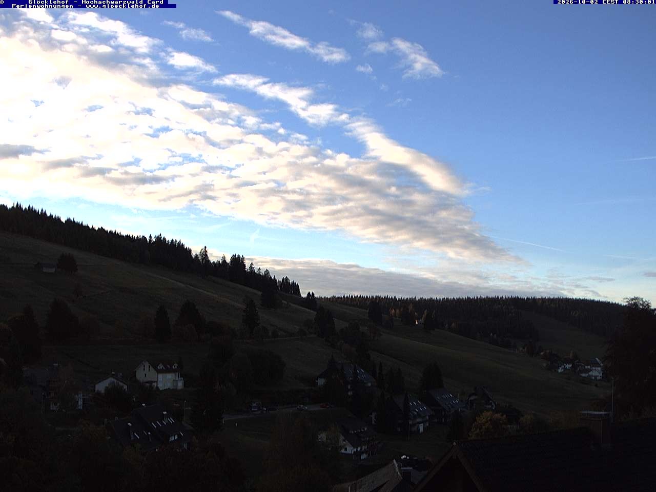 Archiv Foto Webcam Todtnau: Pension Glöcklehof